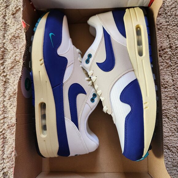 Nike Air Max 1 Athletic Department Midnight Navy Brand New Sz 9.5 - Picture 9 of 10